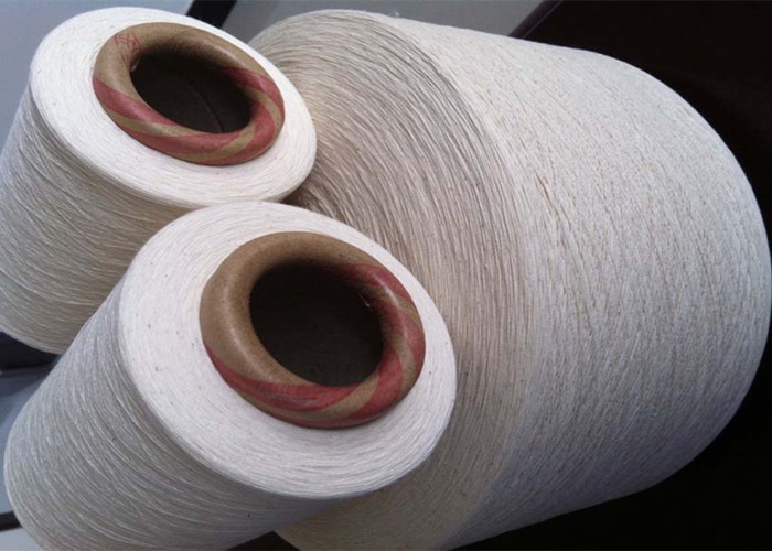 Open End Yarn Pure Cotton Yarn Ne10 / 1 With High Tenacity For Weaving , 430-550t/M Twist