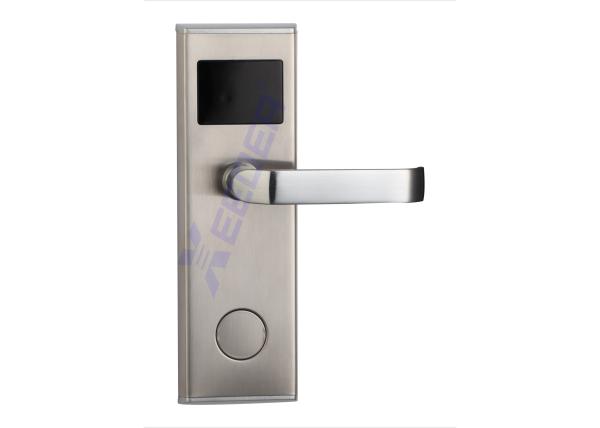 40mm-50mm Thickness Hotel Room Door Locks Silver Color 2 Years Warranty