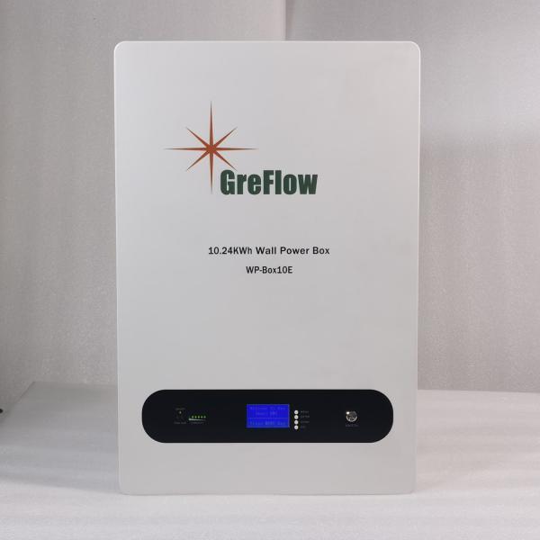 дом батареи стены силы 10kwh использует жилое накопление энергии 16S1P