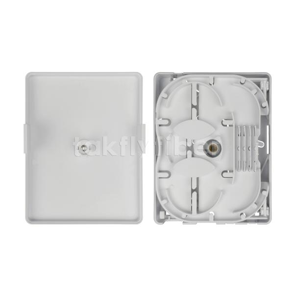 Стол плиты стены оптического волокна 2 портов установил лицевую плиту огнезамедлительное UL94V0 FTTH