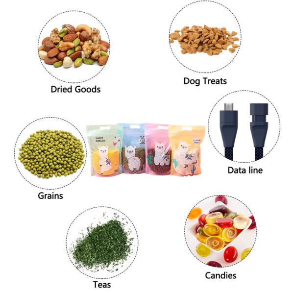 Waterproof PET / PE k Packaging Bag Food Storage