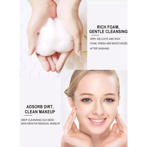OEM ODM brand customized 24k gold facial cleanser vegan oil control skin refreshing Korean version daily neutral facial cleanser facial cleanser