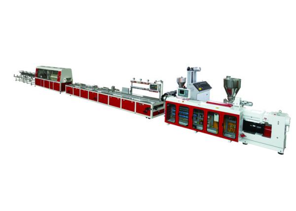 Quick Assemble Wallboard Plastic Making Machine / Jwell Plastic Recycling Machine