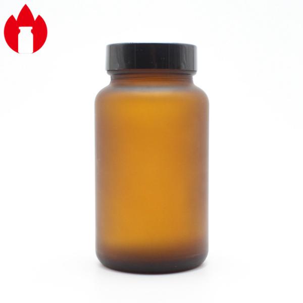 100ml 120ml 300ml Wide Mouth Vials Medical Amber Wide Mouth Glass Jar For Tablet