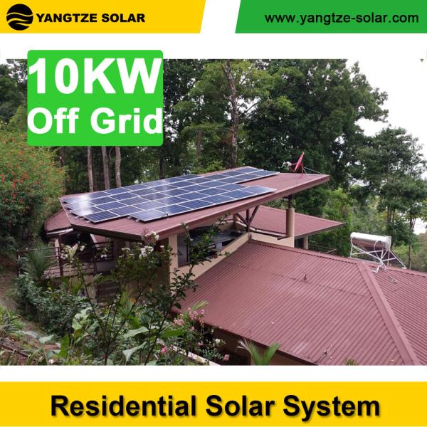 MPPT 10KW Off Grid Solar System Kit Customzied