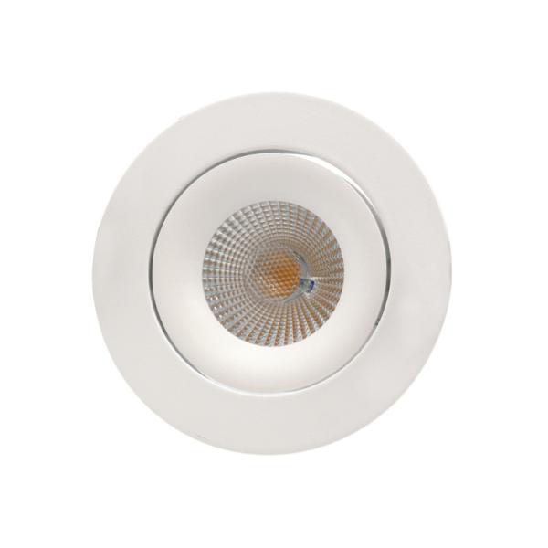 No Noise PF0.9 Tilt LED Downlight 40 Degree Halo Gimbal Adjustable Downlight
