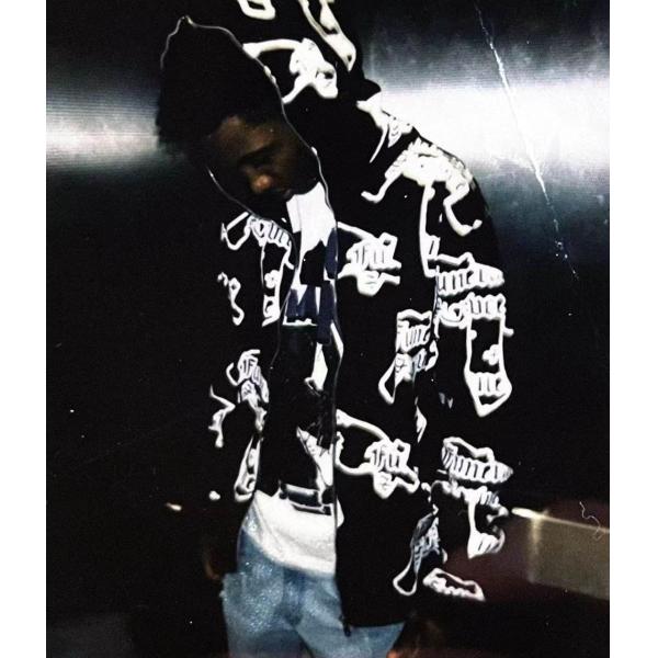 Colorful Custom Face Men'S Full Zip Up Hoodie Cotton French Terry Blanks All Over Print Unlined