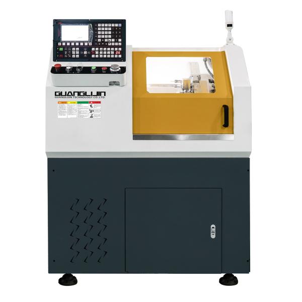 Máquina de torneamento horizontal de dois eixos industrial G2-200 para torneamento de precisão