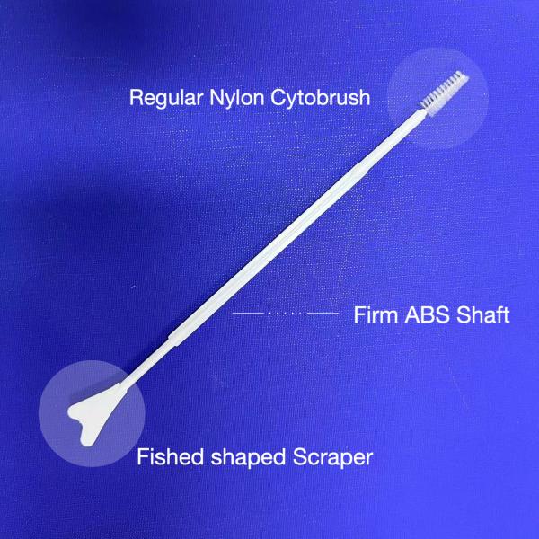 PA66  Spatula Scraper Sterile  Disposable Sampling Swab For Cell Pickup