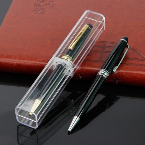 Popular Black Hotel metal pen with custom laser engraving logo