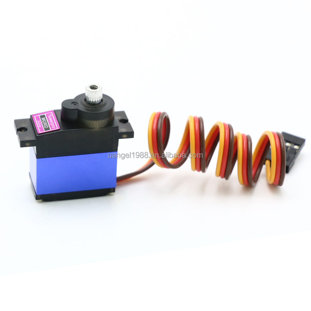 MG90D Digital 9G Servo Motor Metal Gear High Torque Bearing Upgraded S For RC Model Drone Airplane Helicopter Car Boat