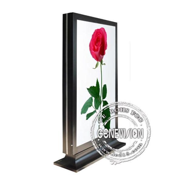 1500:1 の対照の比率の 55 インチのキオスクのデジタル表記