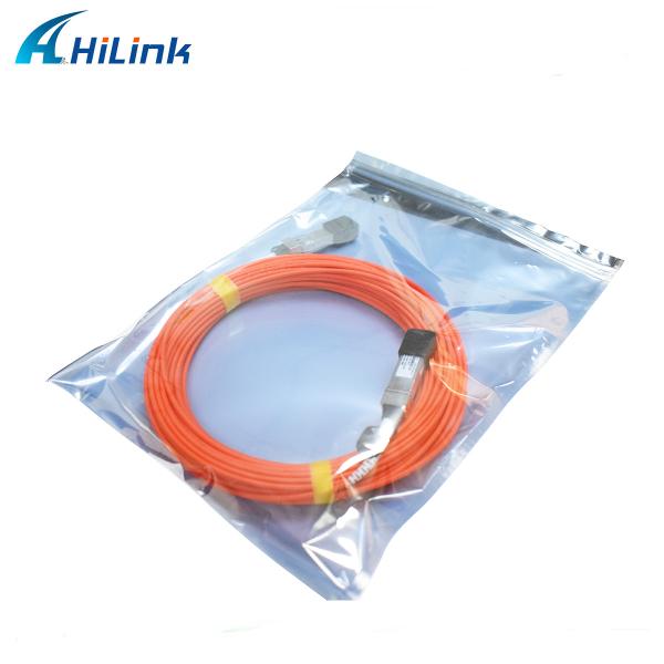 10G AOC Cable 10G SFP+ para SFP+ OM3 5M Cable óptico ativo azul e laranja