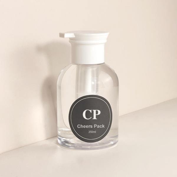 250ml Shampoo Bath Cream Shower Gel Body Lotion Cosmetic Packaging Container Cosmetic Jars