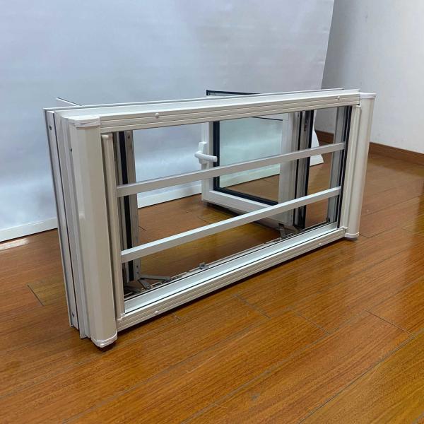 Custom Aluminum Casement Windows with Double Glass EPDM Seal