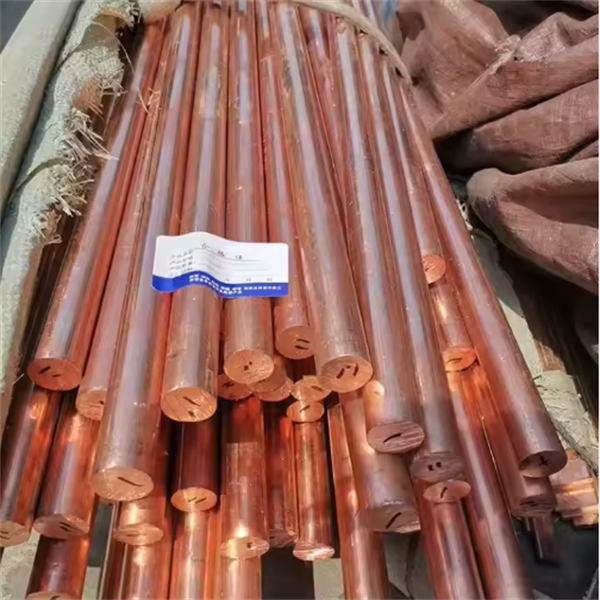 Thermal Conductivity Copper Round Rod 0.5-5kg/M DIN 17672 Certified