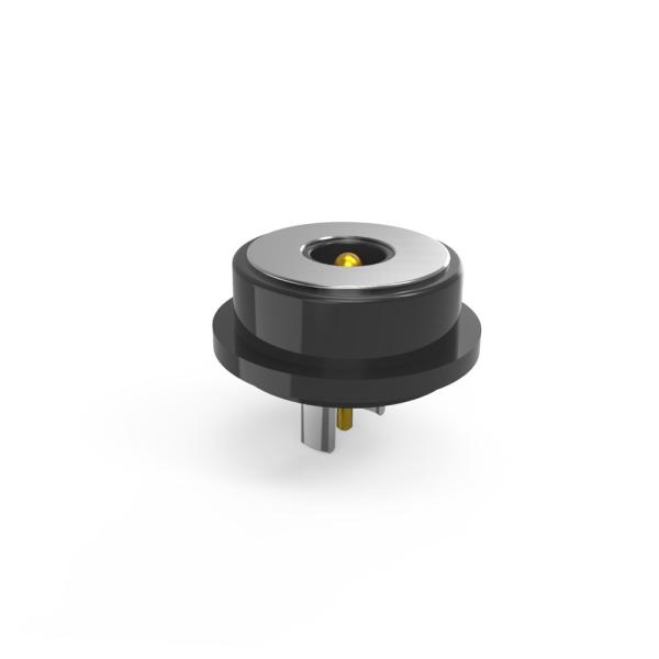High Contact Force DC Pin Connector 3A Female Male Connectors Black For Electronic Device