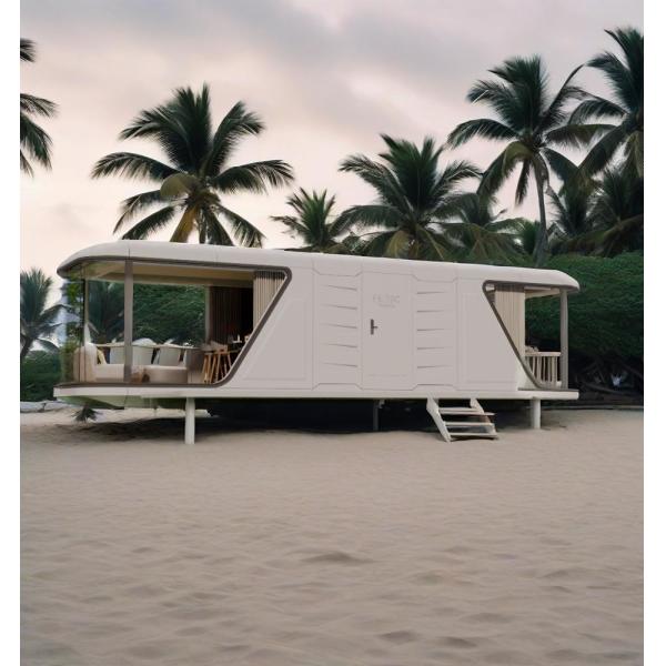 Space Capsule House Ultimate Compact Accommodation Solution In Tourism Market With Futuristic Design And Intelligent Services