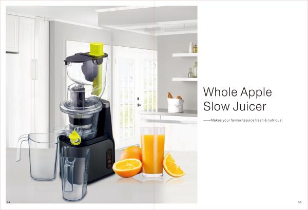 NEW Big/Wide Mouth AC induction motor slow juicer compare to NUC Hurom Kuving BPA FREE GK-AMR8828