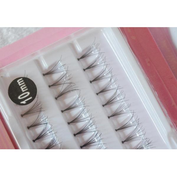 Цена по прейскуранту завода-изготовителя 60pcs/Set макияж расширения ресницы группы ложной ресницы черноты 8/10/12 mm Lashe естественный поддельный длинный