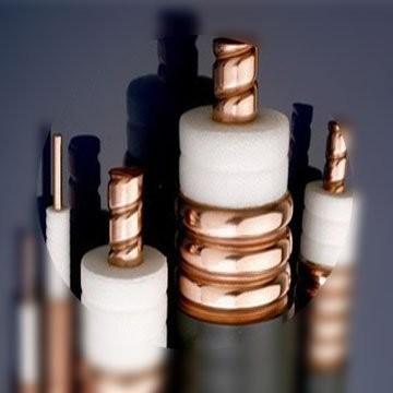 Micro Corrugated Copper Tube Coaxial Cable For Microwave Telecommunication