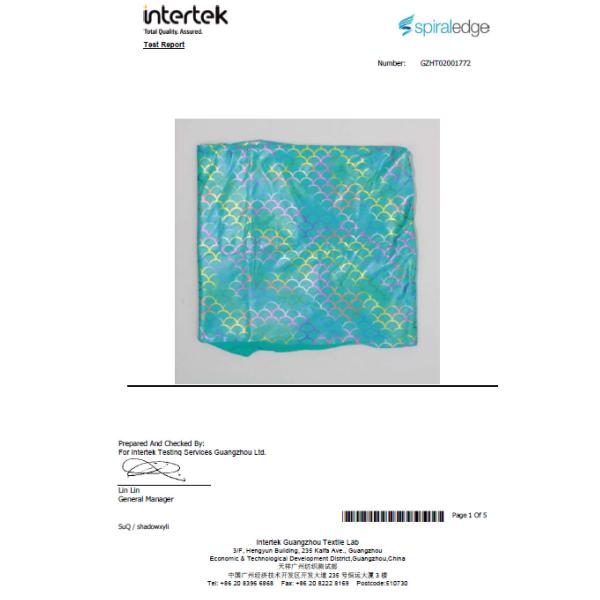 SEVNNA TEXTILE Сертификации