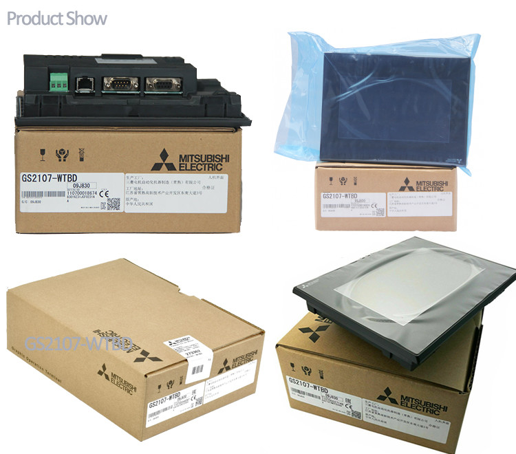 TFT LCD 7 чернота GS2107-WTBD экрана касания Мицубиси HMI дюйма
