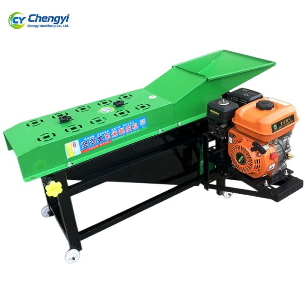 Stainless Steel Maize Peeling Machine Modern Agricultural Corn Husker Efficient