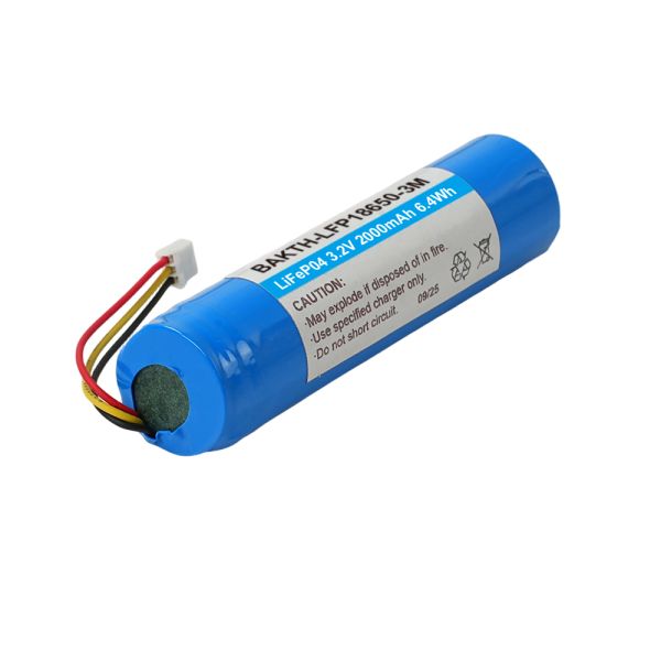LFP18650-3M Cylindrical 3.2V 2000mAh LiFePO4 18650 Cell for Industrial Devices