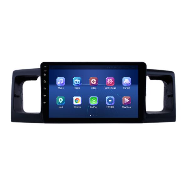 IPS DSP Reproductor de video para automóviles con Bluetooth Para Toyota Corolla E120 2007-2012 BYD