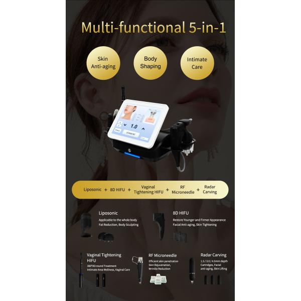 15 Inch 4D HIFU Anti Aging Body Slimming Device