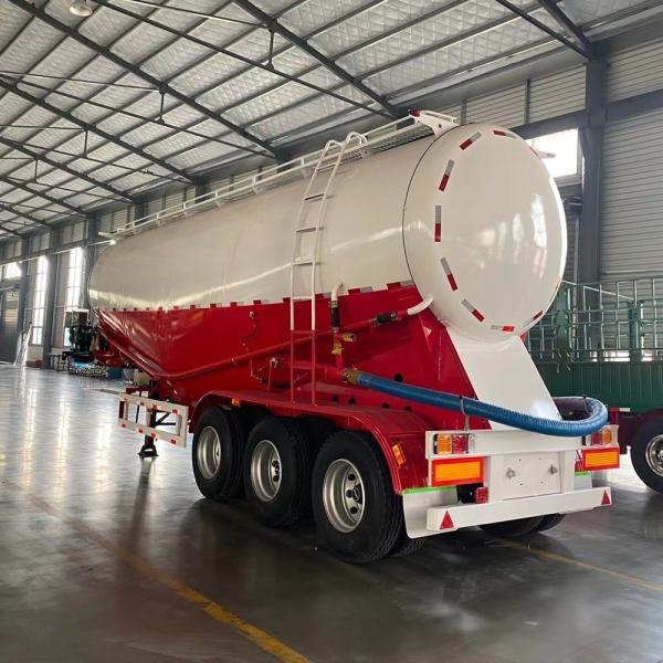 35cbm 38cbm Dry Power Transport Bulker Silo Bulk Cement Semi Trailer and Customization