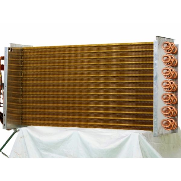 Air Cooled Condenser High Efficiency U-Shaped Copper Tube Refrigeration Spare Parts for Air Conditioner and Refrigerator