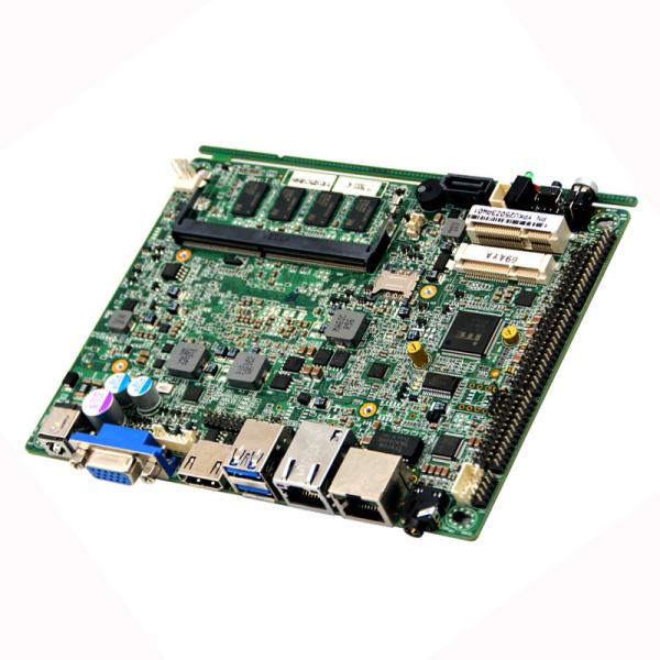 Kaby Lake I7-7500U 3.5 Motherboard , Industrial Computer Motherboard 8V-36V Input