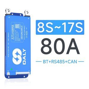 Daly BMS 10s 36V Li-ion BMS with Ntc 7s 24V 13s 48V for 3.7V Power Battery 18650 3.2V LiFePO4 4s 12V 8s 24V E-Bike BMS