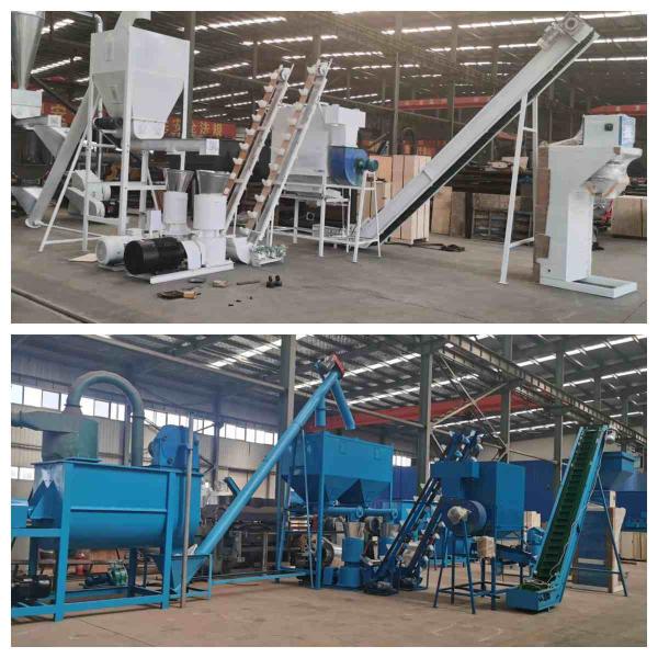 Емкость 500kg к 2000kg в овец скотин цыпленка часа кормит производственную линию лепешки питания машины лепешки корма для животных