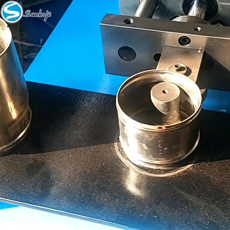 Hydraulic Radiator Inlet & Outlet Tube End Forming Machine | Copper & Aluminum Pipe Forming Equipment