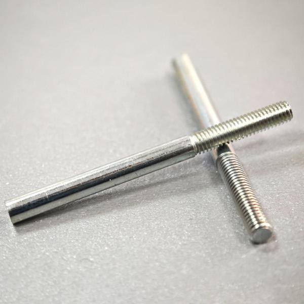 M9 Barre filetée en acier inoxydable à finition de zinc de catégorie 4.8 pour l'industrie lourde