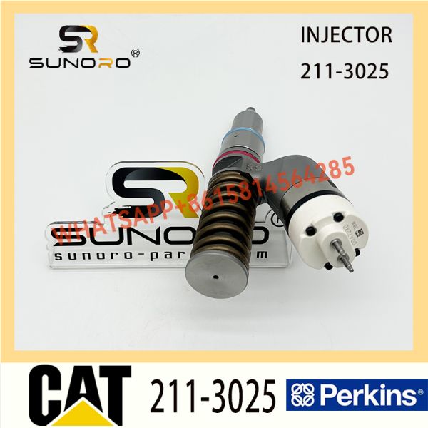 Diesel Fuel Common Rail Injector 211-3025 10R-0955 211-3026 276-8307 10R-0724 10R-9787 For C18 Excavator