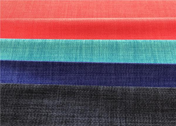 2/2 Twill Sun Fade Resistant Fabric Cation 320D * 320D For Leisure Garment