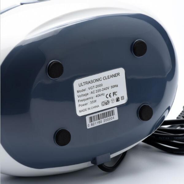 Agregado familiar SUS304 vidros mais limpos ultrassônicos pequenos Ring Jewelry Ultrasound Cleaning Machine