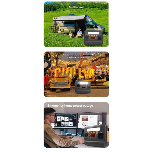 Convenient 600W solar energy generator  Mobile Power Supply For Solar Generator And Energy Storage