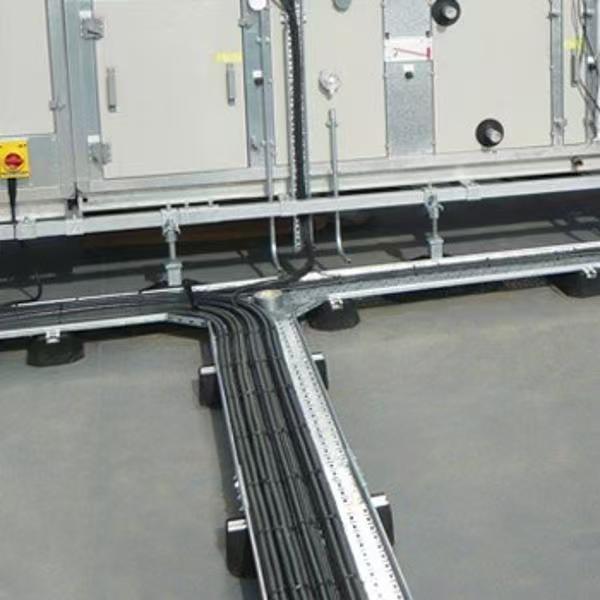 Eco-Friendly Recyclable Rubber Mounting Feet - Durable 400*180mm Fix It Foot for HVAC Systems
