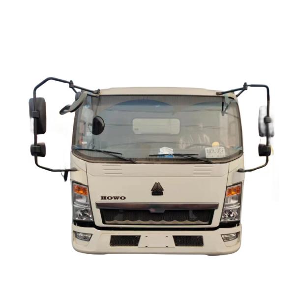 4x2 Sinotruk Howo Light Dump Truck 116HP 6 Tire Logistics Transportation