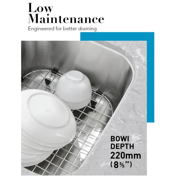 Rectangular 304 Stainless Steel Kitchen Sink Double Bowl For Garages Outdoors ODM