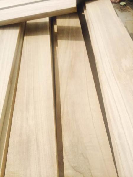 Indoor Solid Wood Panels Birch Color Decoration Natural Paulownia 100-2500mm