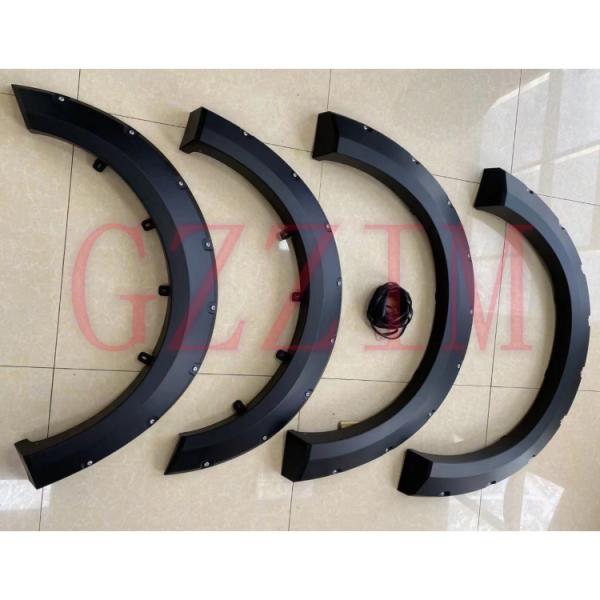 Ford Auto Plastic Black Fender Flares Car Door Protector Fender Cover For F150 2021