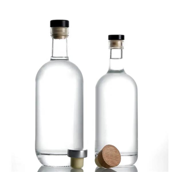 700ml Glass Wine Bottle for Tea Liquors and Beverages Customization