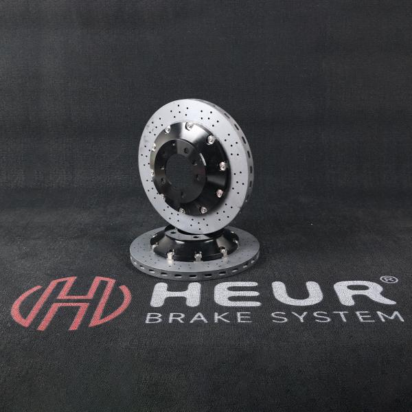 HEUR Brake Carbon Ceramic Discs For Tesla model S - 380x28mm Rear Set