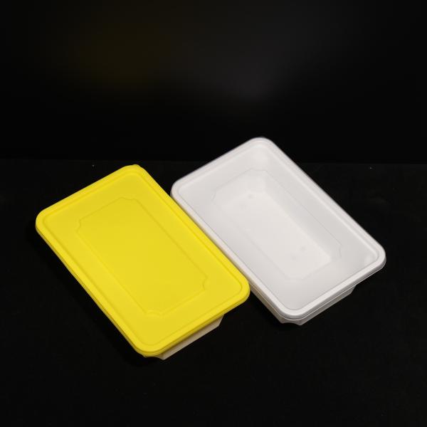 650ml Polypropylene Lunch Box Disposable Packing Box For Hot Dog Sandwich